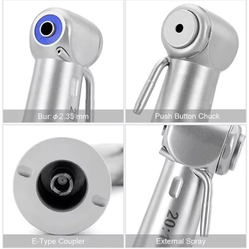 NSK Style Dental 20:1 Reduction Implant Contra Angle Handpiece Push-Button Type - Bild 5 von 10