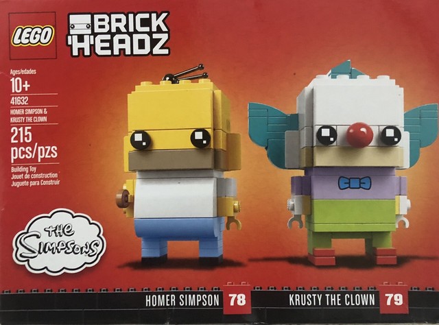 lego brickheadz simpsons