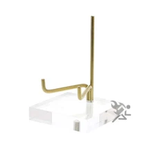 OnFireGuy Mineral Geode Fossil Display Stand, Adjustable Metal Arm 3-1/2" High