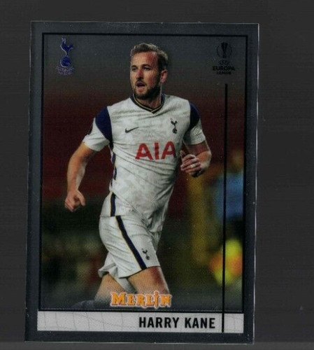 Harry Kane 2020-2021 Topps Merlin Chrome Europa League #6 Tottenham Hotspur