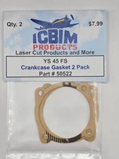  YS 45 FS Crankcase Gasket 2 Pack NIP