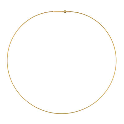 Ernstes Design Drahtseil Kette DS1C.GG gelb vergoldet Clic-Verschluss Halskette