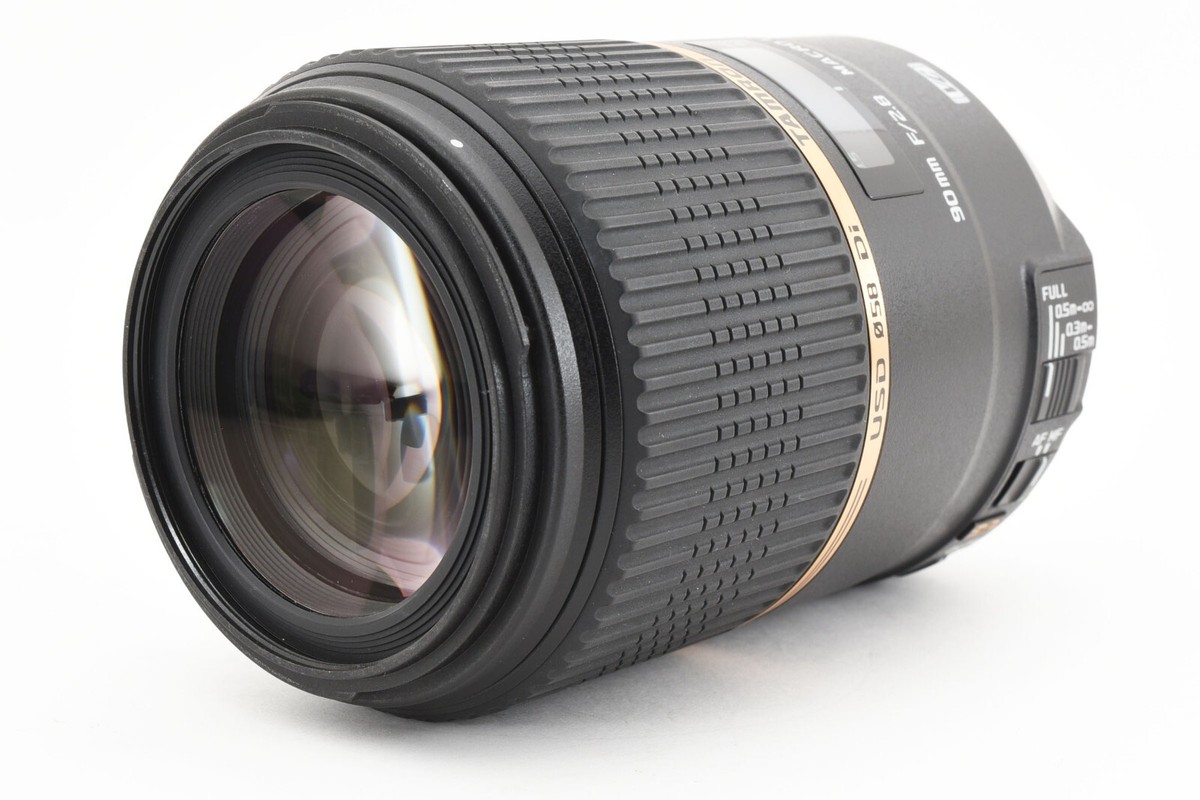 Exc5+]Tamron SP 90mm f/2.8 Di Macro 1:1 VC USD F004 Lens For Nikon