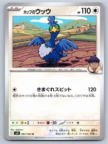 2025 JAPANESE HOP'S CRAMORANT MEGA DREAM EX 143/193 NM A32189 FREE S&H