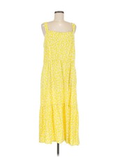 Amazon Essentials Women Yellow Casual Dress M