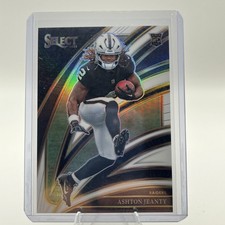 2025 Ashton Jeanty Panini Select White Club Level /35 RC