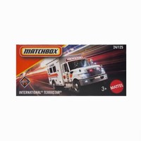 Matchbox Power Grabs International Terrastar Krankenwagen 24/125 2025 Modellauto