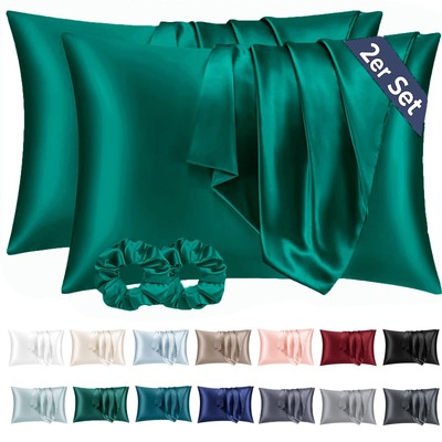 Kissenbezug Satin 40x80 2er-Set, für Haare, ähnlich wie Kissenbezug...