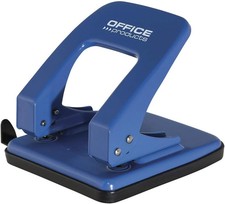 Heavy-Duty Metal Paper Hole Punch A4 A5 A6 Desk Metal Puncher 40 Sheet Capacity