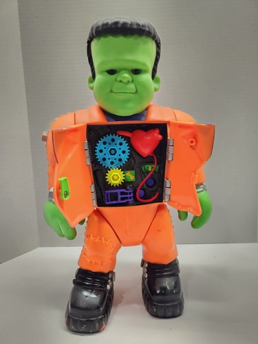Vtg 1992 Playskool Frankenstein Lights/Talks Big Frank Works No Tools