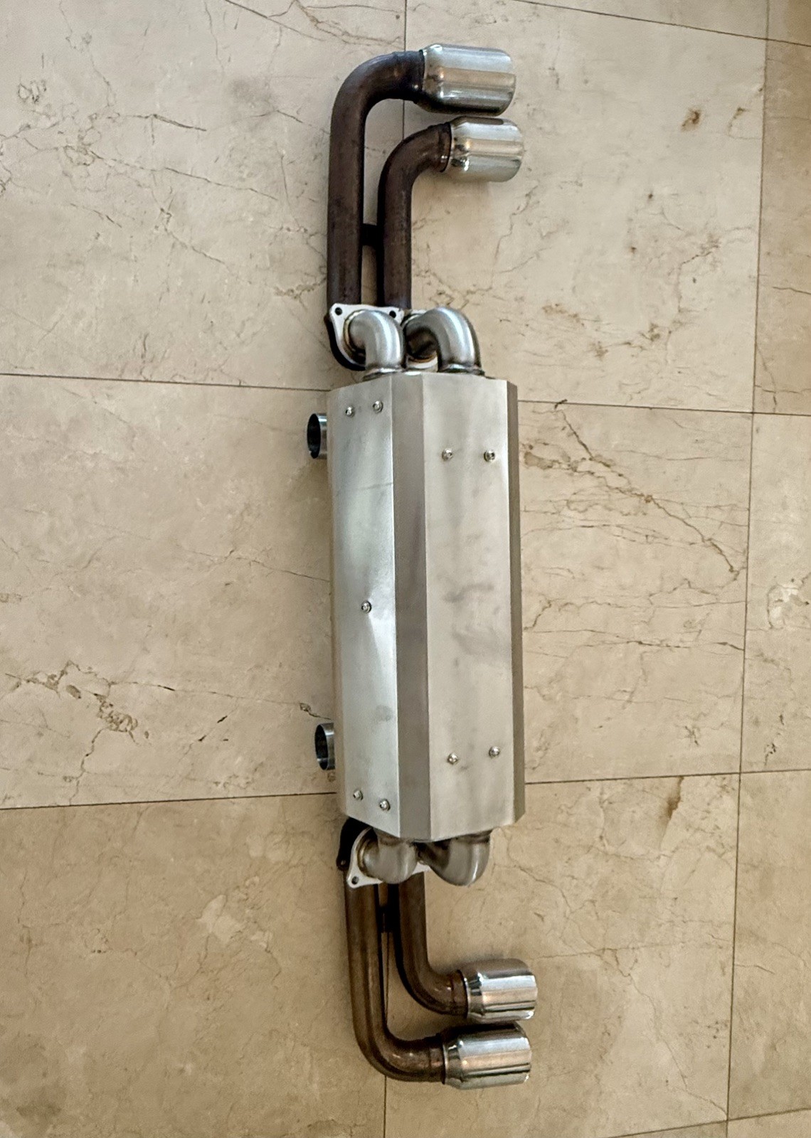 Ferrari 360 Performance Stainless Steel Sports Exhaust with TUBI exhaust  tips 