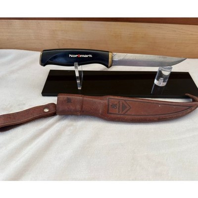 Vintage Normark Puukko Knife Leather Sheath Made in Finland