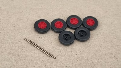 Lot 136 Konvolut 6 Räder 12mm für LKW von Wiking in 1:87 z.T. Trilex Felgen