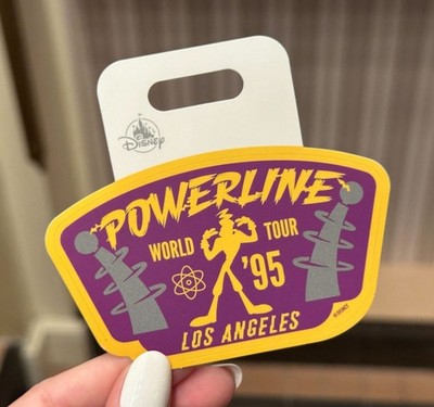 2026 Disney Parks A Goofy s Movie Powerline World Tour Decal New