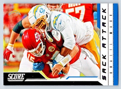 2023 Score #14 Khalil Mack Sack Attack Chargers