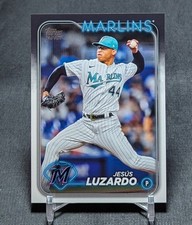 Jesus Luzardo 2024 Topps Japan Edition Baseball Card #83 Miami Marlins