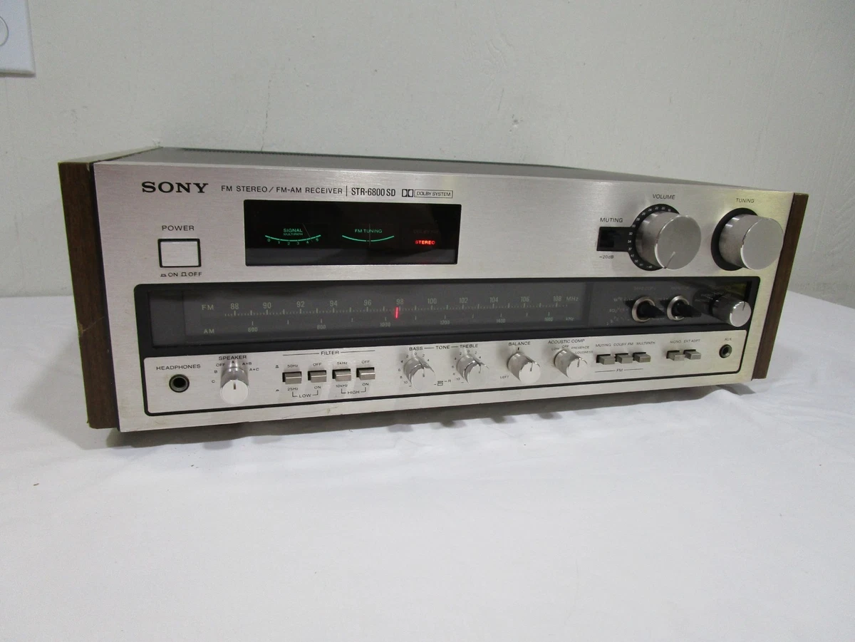 Ampli Tuner Vintage Sony STR-23L (1980) - 2x35W - Très Bon état