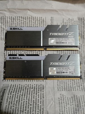 G. Skill Trident Z RGB 32GB DDR4 3600MHz Gaming Memory Kit 2x16GB CL18