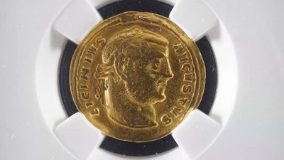 Licinius Ier - Aureus, Jupiter, Thessalonique, Rare [4000AURL1] - Photo 1/4