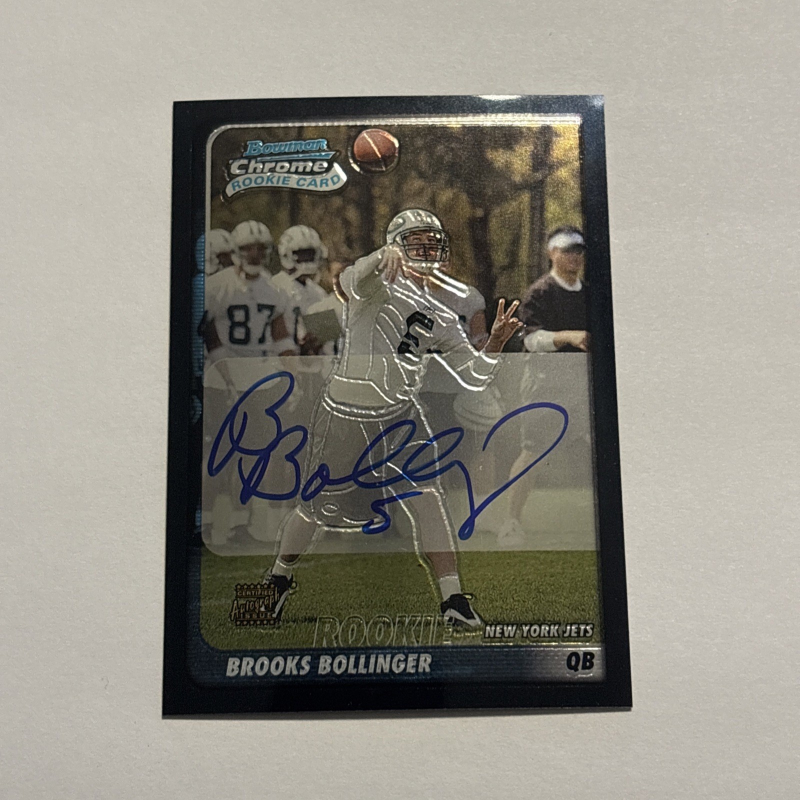 Brooks Bollinger Bowman Chrome #242 Autograph