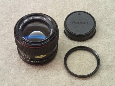 Canon 50mm f1.2 L FD Prime Lens with Issues User Item