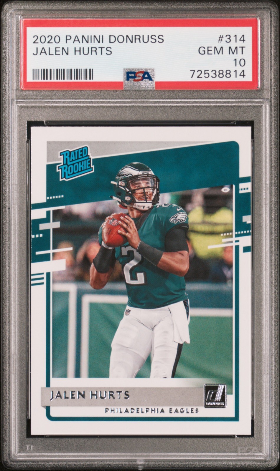 Jalen Hurts, 2020 Panini Donruss