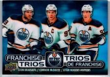 2020-21 Tim Hortons Franchise Trios Leon Draisaitl/Connor McDavid/Ryan
