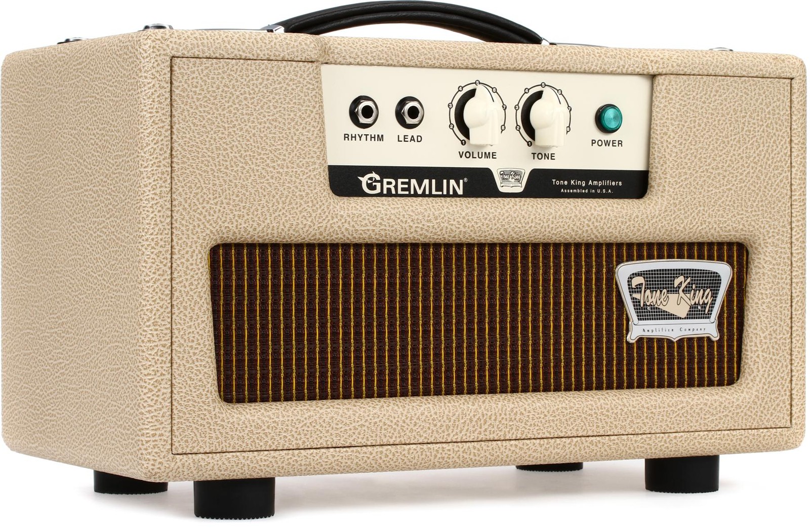 Ламповая головка Tone King Gremlin мощностью 5 Вт с аттенюатором кремового цвета 187290₽