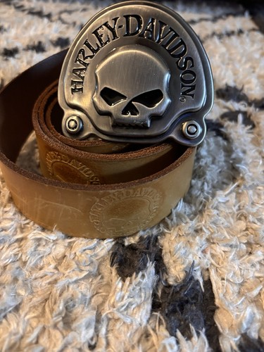 Genuine Harley Davidson Belt Buckle Willie G Skull 99529-08VM 2007 Used