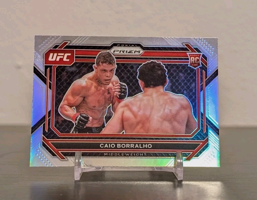2023 Prizm UFC Caio Borralho RC Silver Prizm Rookie #68