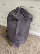 PB Wäschesack Rucksack mit Kordelzugverschluss und Tasche für Studentenwohnheim