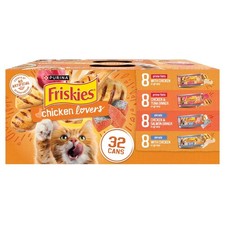 Gravy Wet Cat Food Variety Pack, Chicken Filets and Shreds, 5.5 oz Cans, 32 Pack