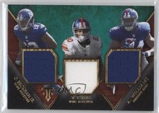 2014 Topps Triple Threads Emerald 17/18 Odell Beckham Jr Andre Williams n1u