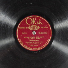 78 RPM - Cookie's Gingersnaps (Keppard) Okeh 8369 