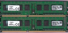 8GB 2x4GB PC3-10600 Kingston KVR13N9S8H/4 DDR3-1333 Desktop Ram Memory Kit DIMM