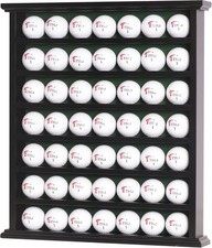 Golf Gift 49-Golf Ball Display Case Cabinet Rack, No Door Open Rac