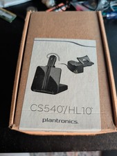 Plantronics CS540 / HL10 Wireless Telephone Headset System Open Box Never Used