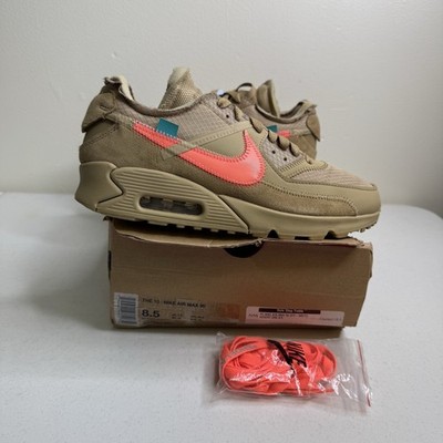 Size 8.5 - Nike Air Max 90 Off-White Desert Ore Lightly Worn