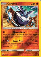 grimmsnarl gold pokemon card Amazon.com: Pokemon - Carbink Break (51/124) - XY Fates Collide main image 1