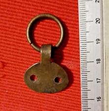 Antico gancio in bronzo  cm 4 X 2,4 per quadro d'epoca