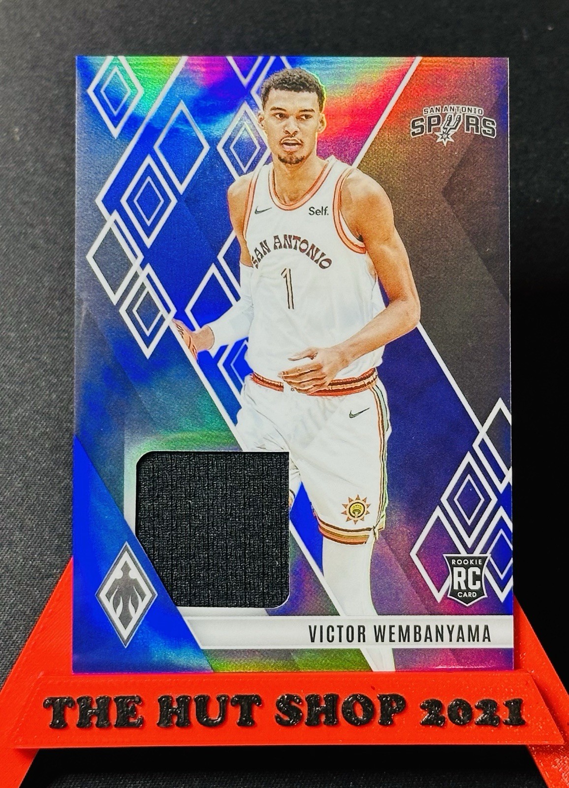 Victor Wembanyama 2023-24 Phoenix Rookie Material Patch Purple Prizm /99 #RM-WEM