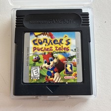 Conker's Pocket Tales Nintendo Gameboy Cartridge and Case