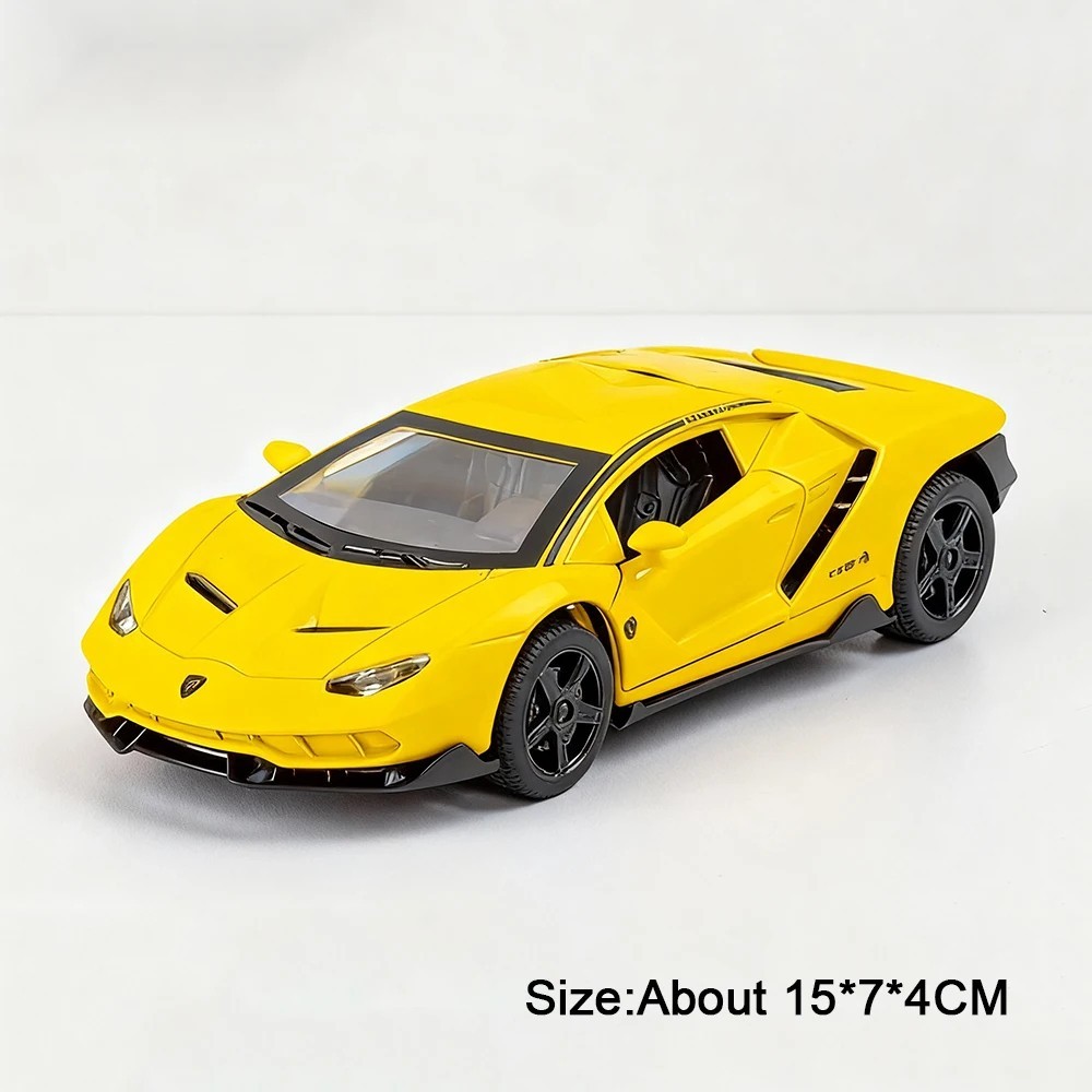 1:32 Diecast Vehicle for Lamborghini Countach LP500S Model Car Toy Kids Gifts