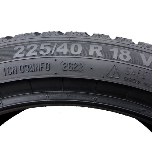 2 x SEMPERIT 225/40 R18 92V XL Speed-Grip 5 Winterreifen 2023 WIE NEU 7,7mm - Bild 4 von 6