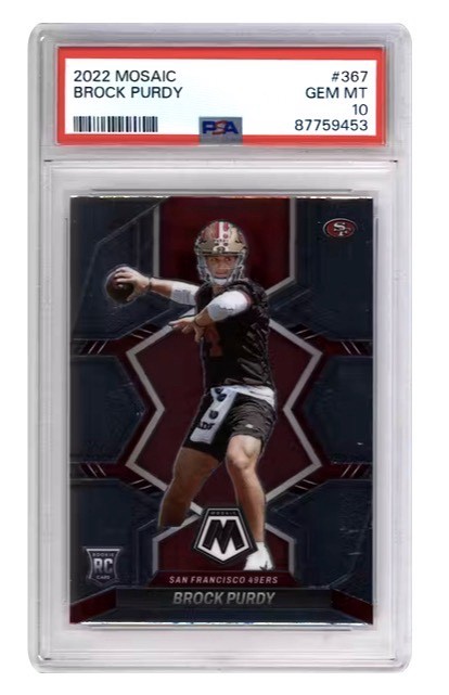 Brock Purdy Panini Mosaic #367 Base