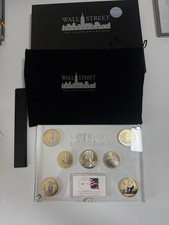 Wall Street Investment 7 x 1 Oz. Unze 999 Silber Gold Platin verede Edition 2012