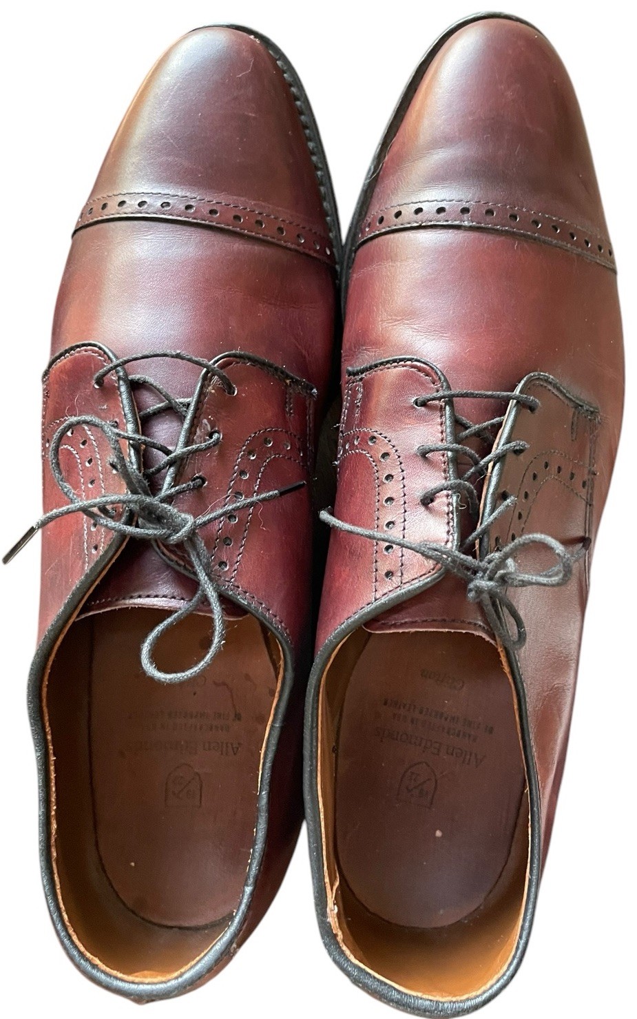 Allen Edmonds Men Clifton Cap Toe Oxford Luxury Dress Shoe