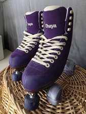 NWOB Chaya Melrose Elite Purple Evil Roller Skates, size 9