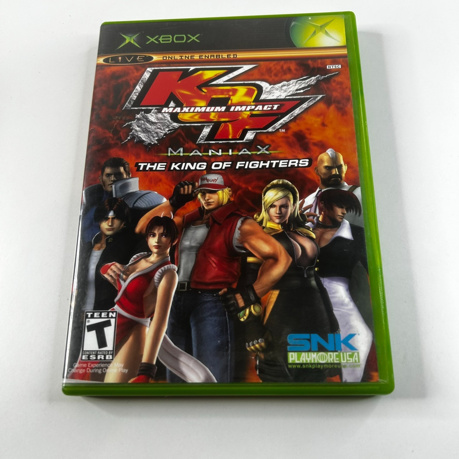 The King of Fighters: Maximum Impact Maniax (Microsoft Xbox, 2005 NTSC-U/C) SNK