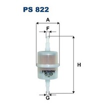 Kraftstofffilter für Audi 100 C1 801 817 C2 431 435 C3 443 445 50 863 | 354786